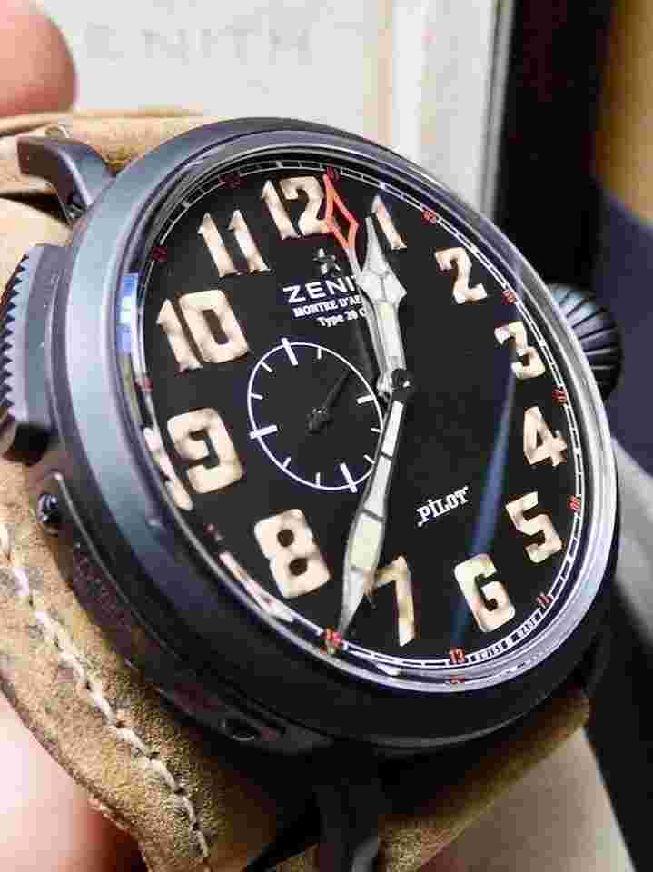 Zenith Pilot Type 20 GMT
48 GMT Montre D'Aeronef type 20 Limited RARE 96.2431.693/21.C738