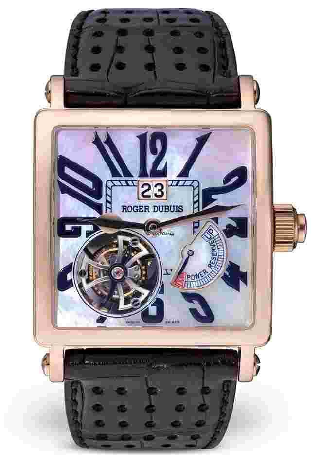 Roger Dubuis Golden Square
Tourbillon 18K Rose Gold Mens Watch