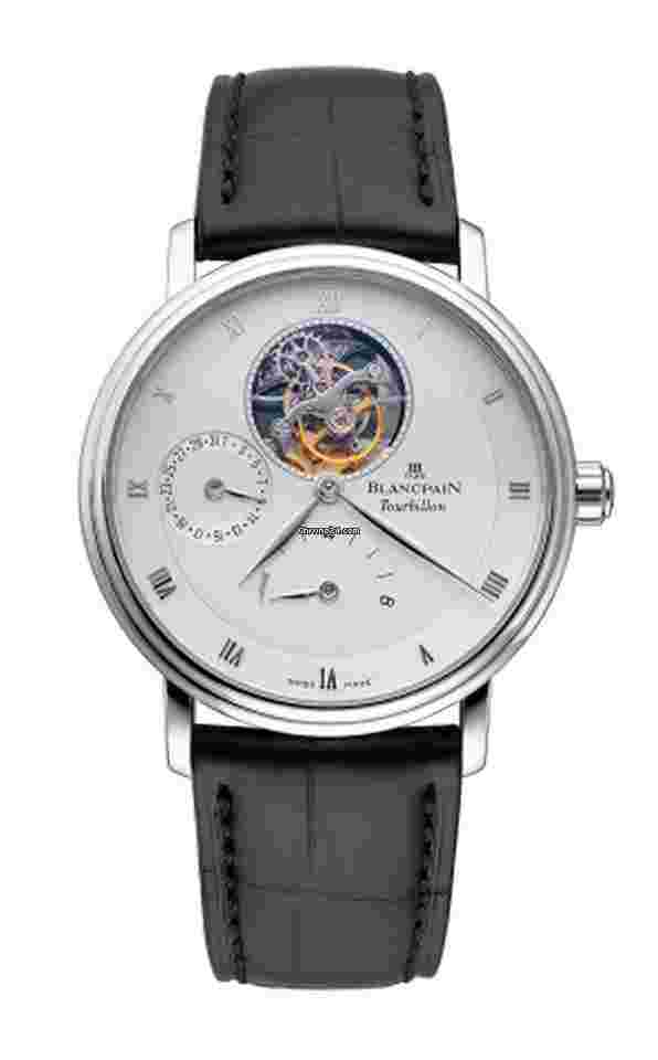 Blancpain Villeret
Tourbillon 8 Day Platinum Mens Watch