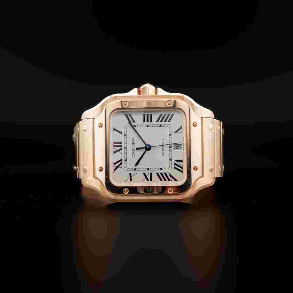 Cartier Santos
De Cartier Large Full Rose Gold