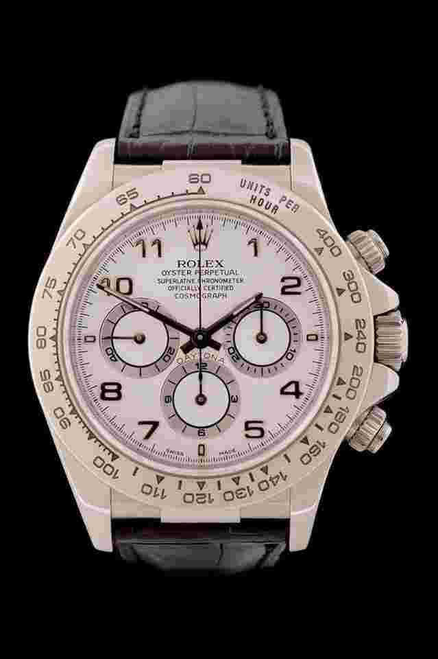 Rolex Daytona
Zenith - 16519 - 18kt Weissgold - Jahr: 1999-2000 - Cal. 4030 - Guter Zustand