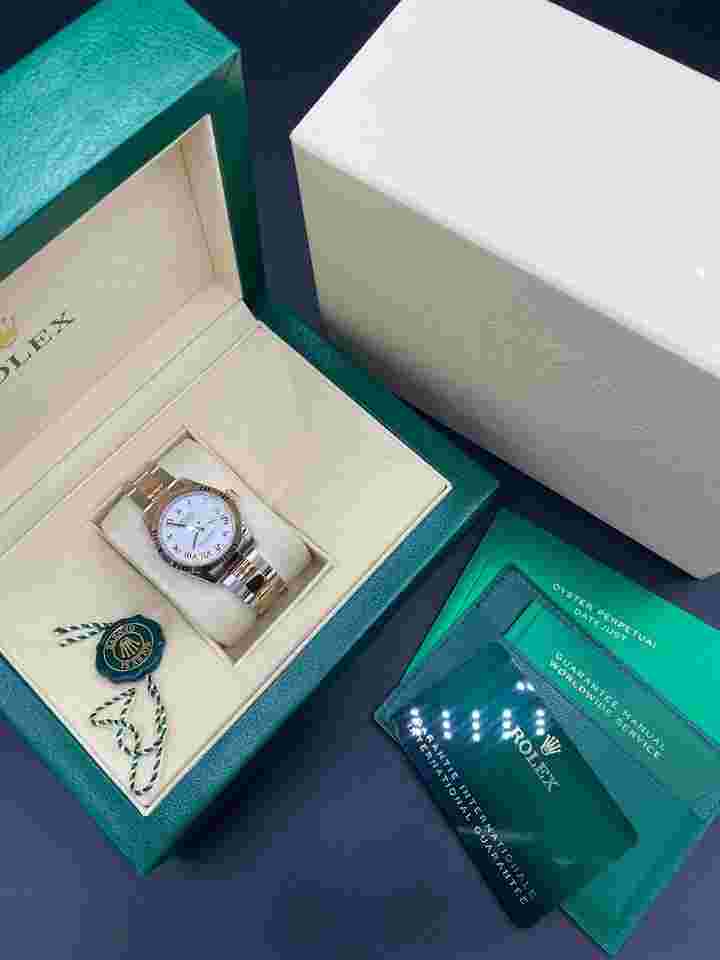Rolex 278271 WHITE ROMAN OYS Datejust 31