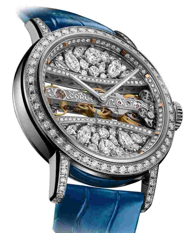 Corum Golden Bridge
39mm White Gold Full Diamonds NEW UNWORN