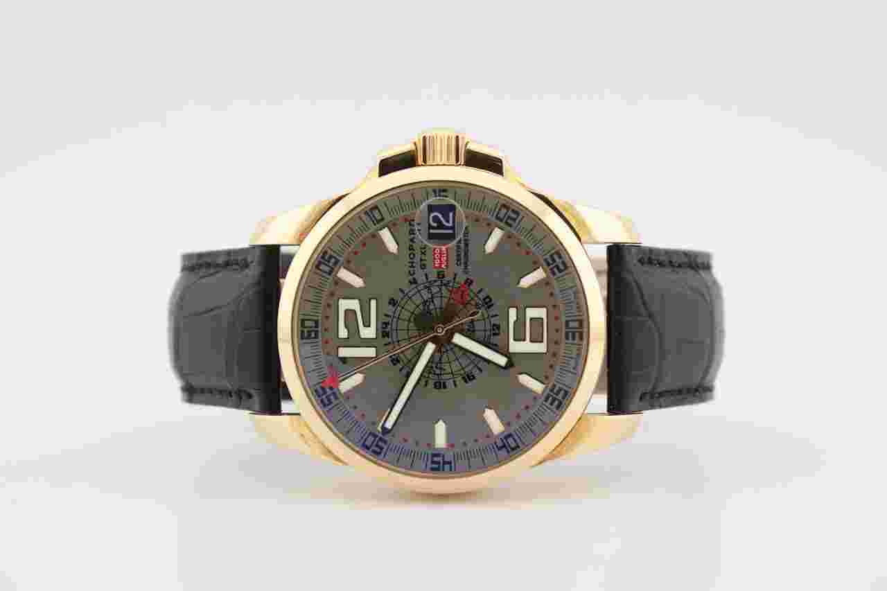 Chopard Mille Miglia
GT XL GMT 18k Rose Gold 44mm Watch 161277-5001