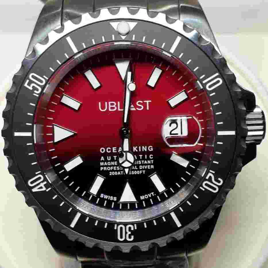 Professional Diver 2000 m + WATCH WINDER Box Swiss SELLITA S WR 200atm (100m / 200m / 300m / 500m / 1000m / 10atm / 20atm / 30atm 50atm / 100atm) ELECTRIC WINDER BOX INCLUDED