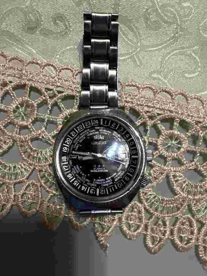 Orient World diver vintage jumbo Orient jumbo raro vintage world