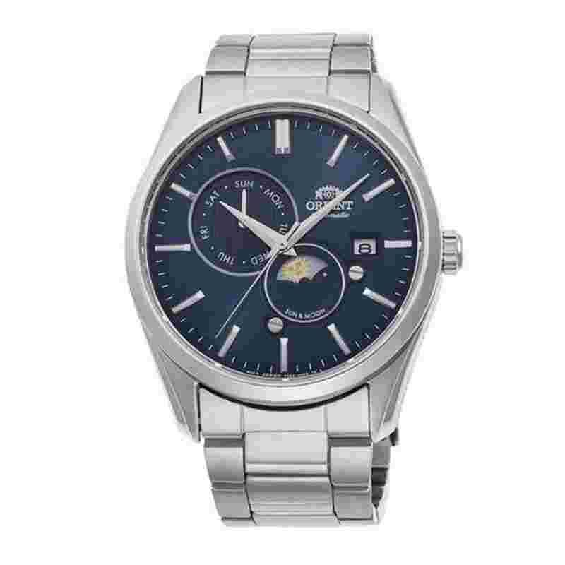 Orient Sun and Moon SUN&MOON Mechanical Automatic Navy Blue RN-AK0303L RA-AK0303L
