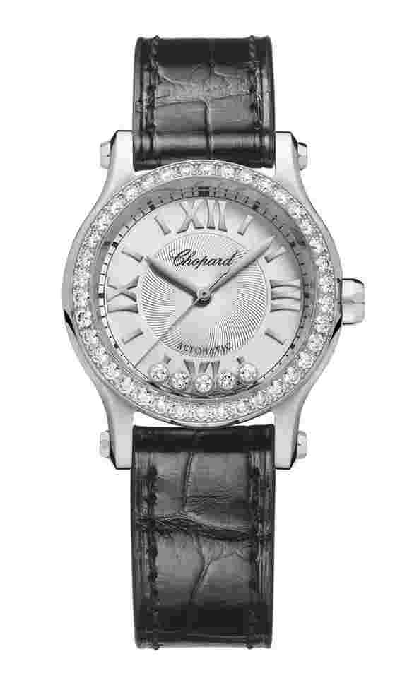 Chopard Happy Sport
Automatic 30mm Size Silver Dial Diamonds NEW UNWORN 278573-3013