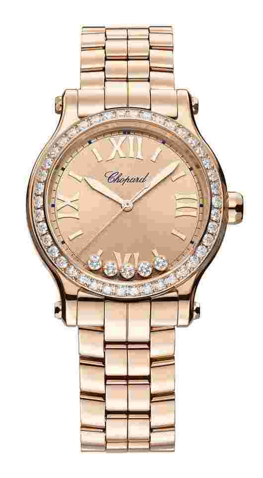 Chopard Happy Sport
Automatic 33mm Rose Gold Champagne Dial Diamonds NEW UNWORN 275378-5009