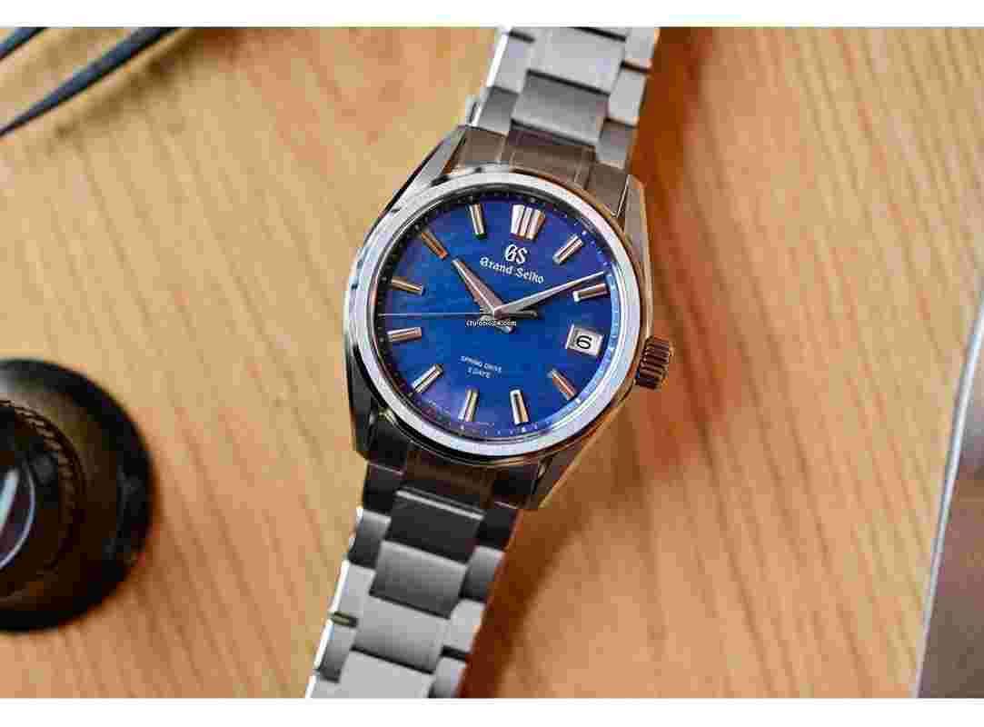 Grand Seiko Evolution 9 Navy Blue Men's Watch - SLGA019