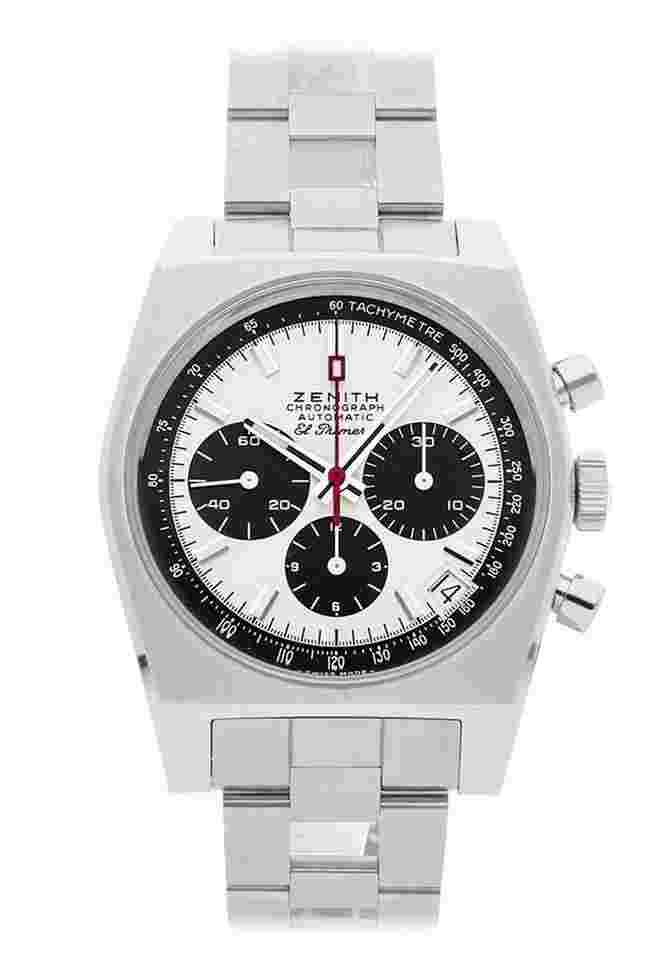 Zenith El Primero Chronomaster Revival El Primero 37mm Steel Case White Dial Steel Strap 03.A384.400/21.M384 NEW - Warranty start: 2026