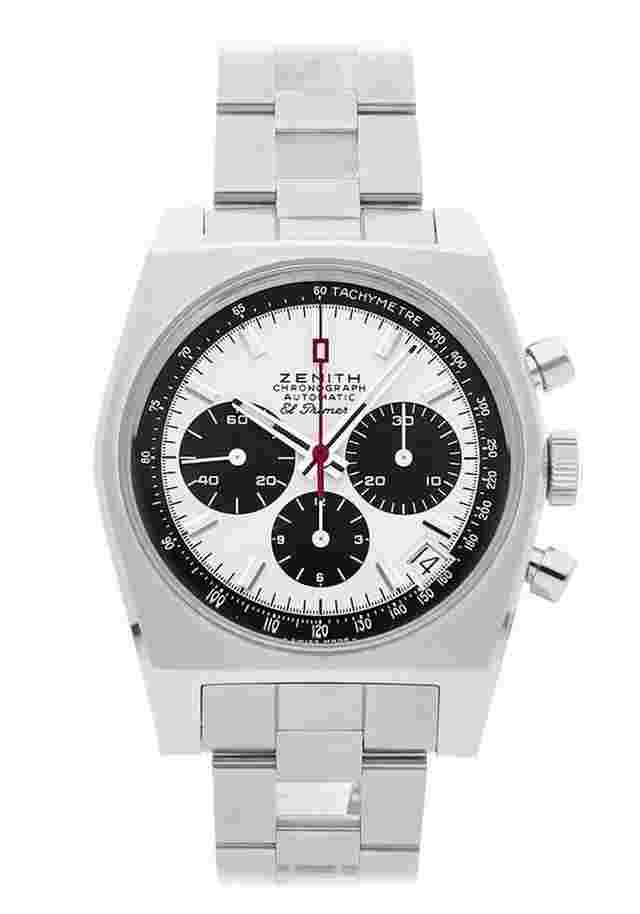 Zenith El Primero Chronomaster Revival El Primero 37mm Steel Case White Dial Steel Strap 03.A384.400/21.M384 NEW - Warranty start: 2026