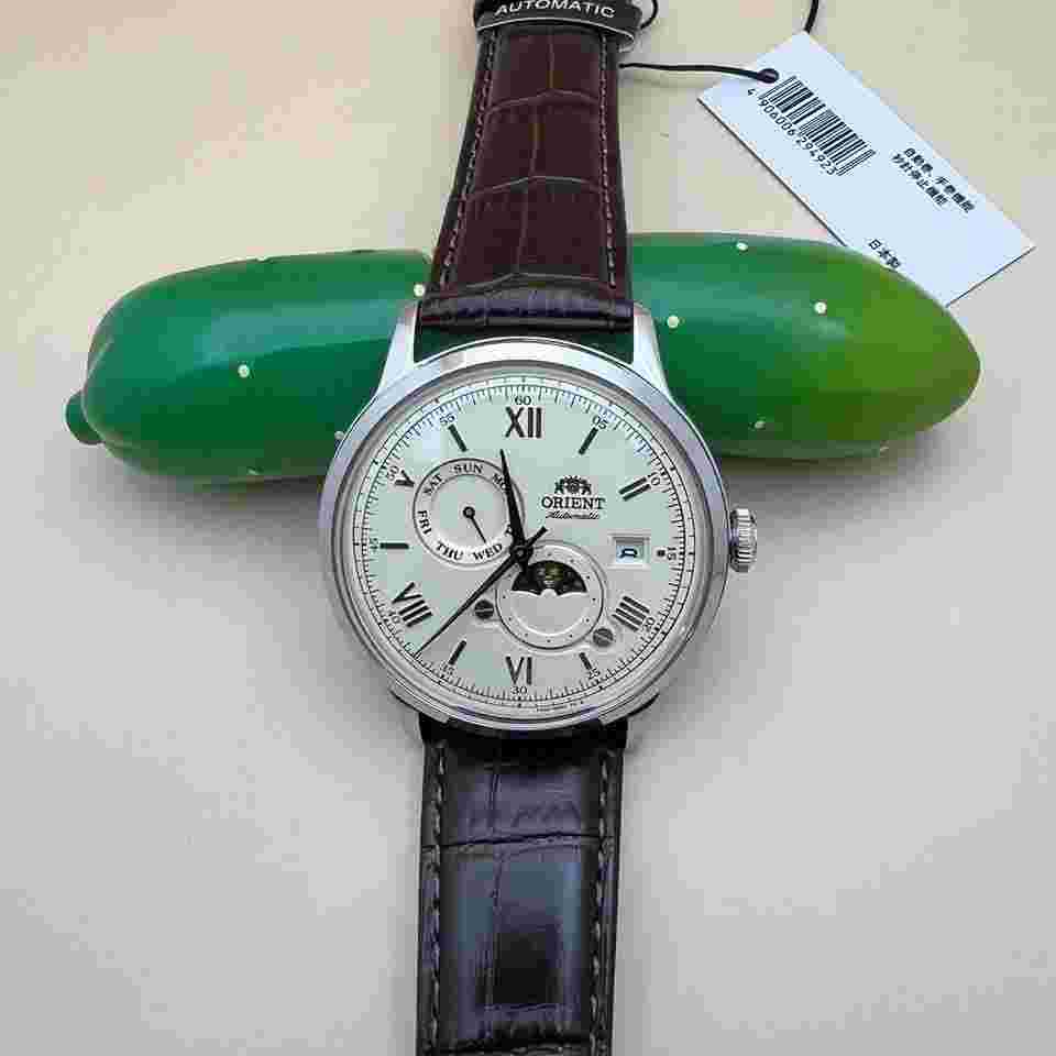 Orient Bambino SUN & MOON mechanical men's watch RN-AK0803Y RA-AK0803Y
