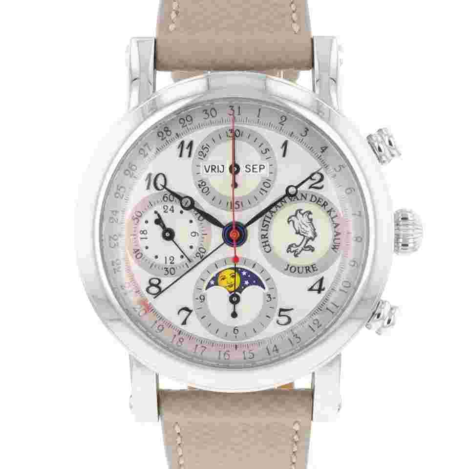 Christiaan v.d. Klaauw Ariadne Steel Silver Dial