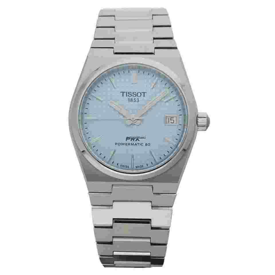 Tissot PRX Powermatic 80
T137.207.11.351.00 Powermatic 80 Ice Blue Dial 35mm Steel Men's Watch