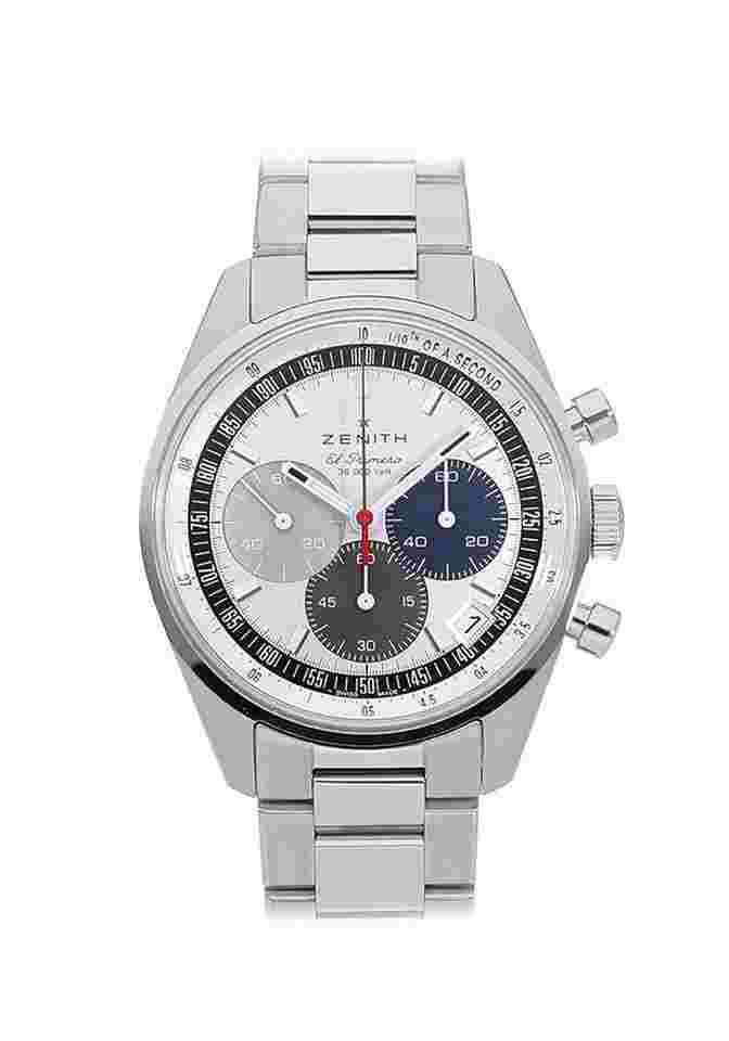 Zenith Star Chronomaster Original 38mm Steel Case White Dial Steel Strap 03.3200.3600/69.M3200 UNWORN - Warranty start: 2026