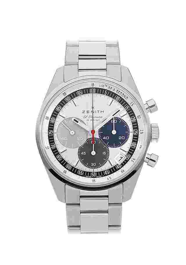 Zenith Star Chronomaster Original 38mm Steel Case White Dial Steel Strap 03.3200.3600/69.M3200 UNWORN - Warranty start: 2026