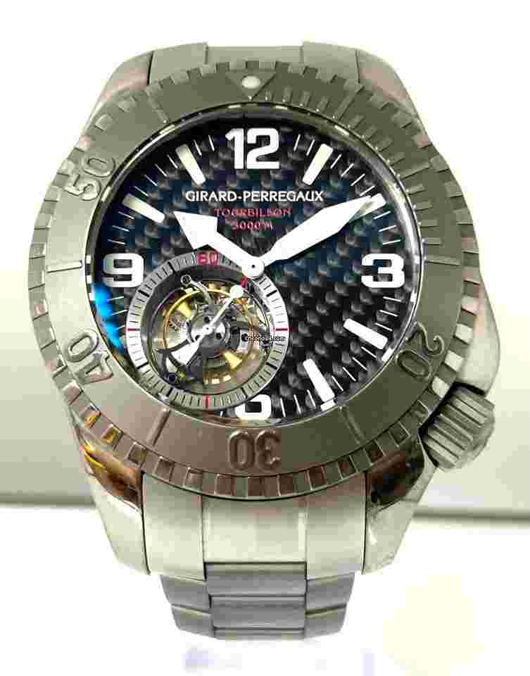 Girard Perregaux Sea Hawk
Racing Sea Hawk Tourbillon Pro 10000 "Challenger of Record" BMW-Oracle