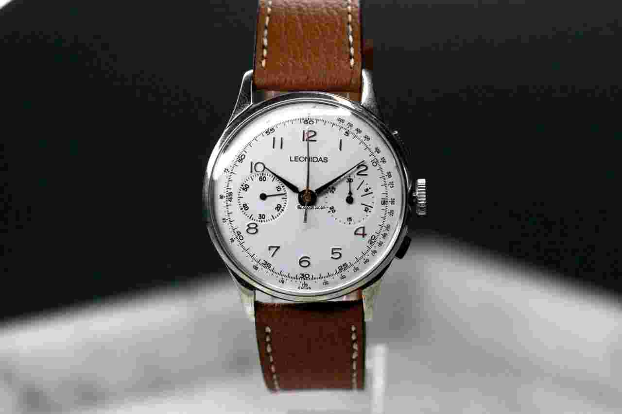 Leonidas
                           
                                 Chronograph Oversize White dial ca.1950