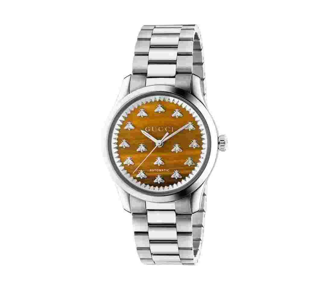 Gucci G-Timeless
Multibee Tiger Eye Dial 38mm Automatic Stainless Steel YA1264177