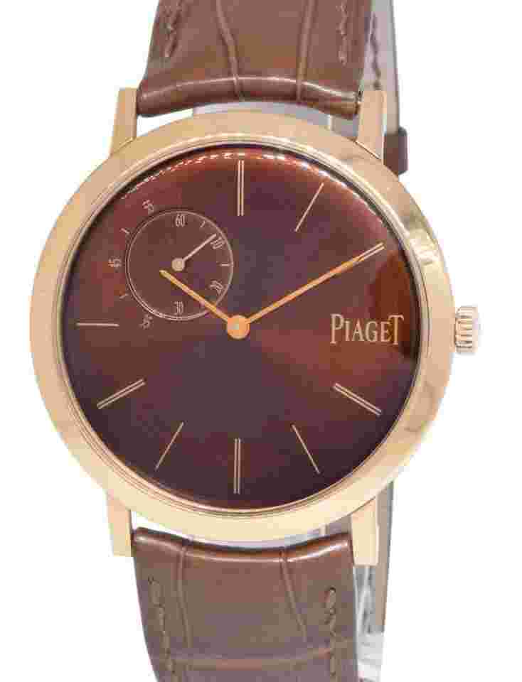 Piaget Altiplano
18k Rose Gold Mens Limited Mechanical Wind 40mm Watch GAO34113