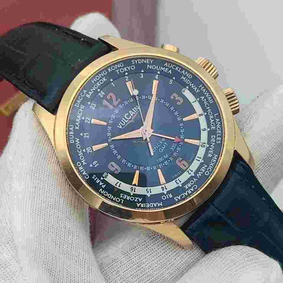 Vulcain Aviator
                           
                                 Rose gold timer alarm WORLD TIMER 100508.43MM