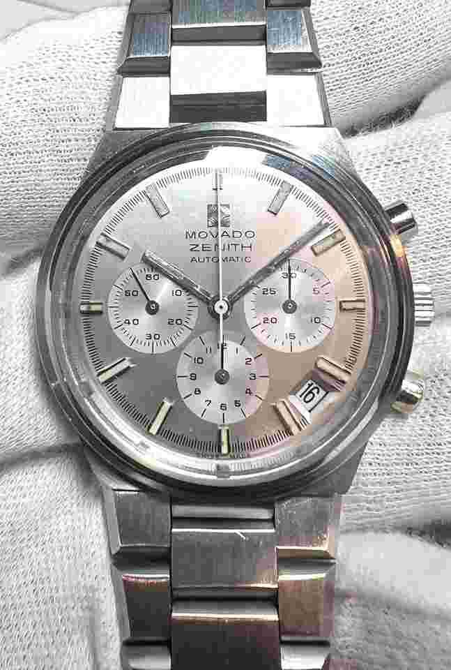 Movado Zenith Surf Chronograph w/papers