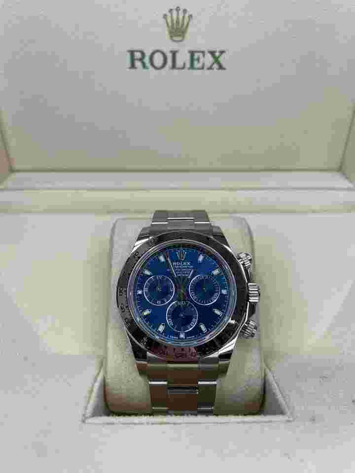 Rolex Daytona
DISCONTINUED Blue dial 2023