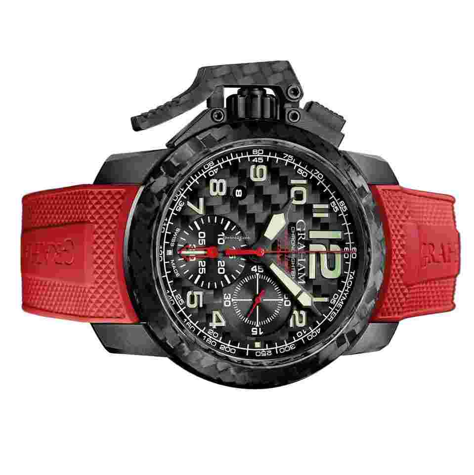 Graham Chronofighter Oversize
SUPERLIGHT CARBON Chronograph 2CCBK