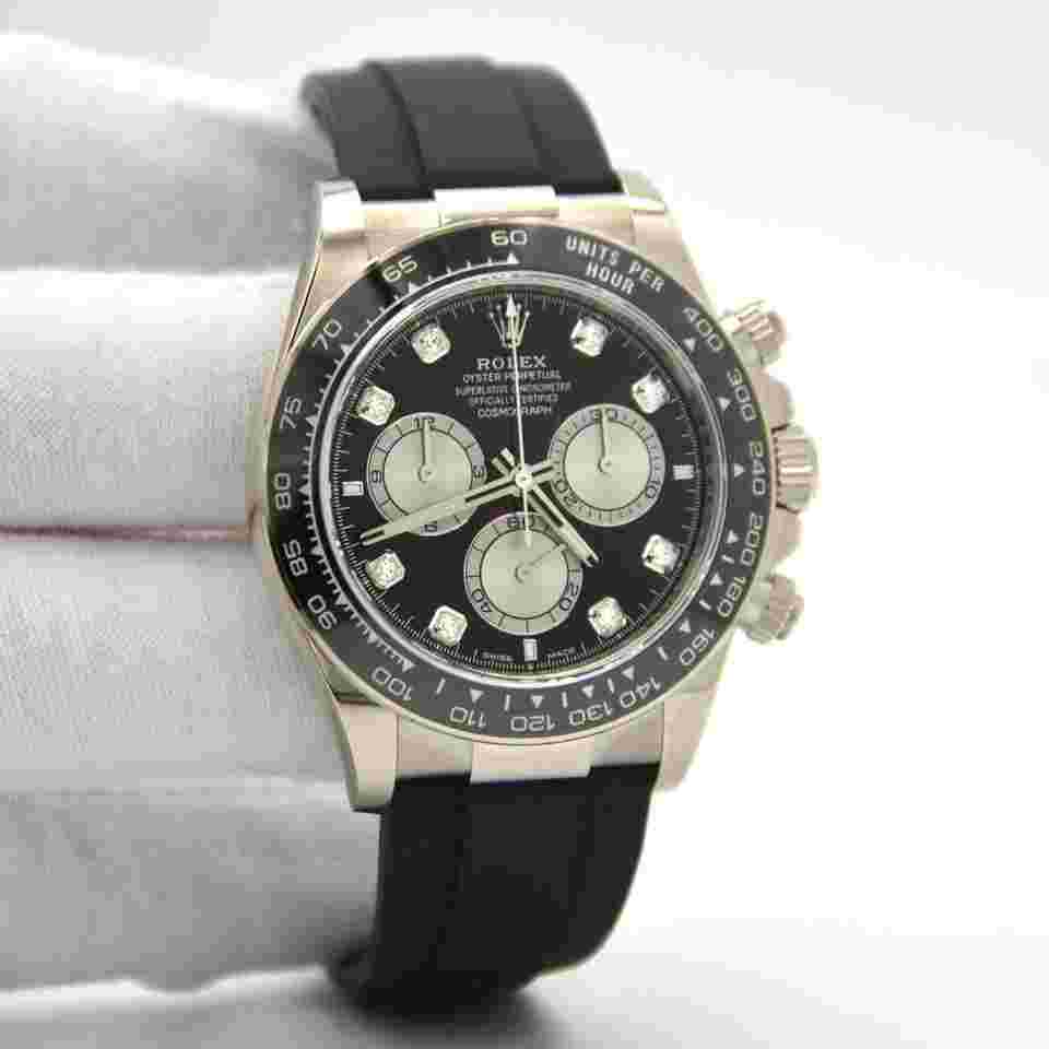 Rolex Daytona
Oysterflex New 2023 Model 18ct White Gold Diamond