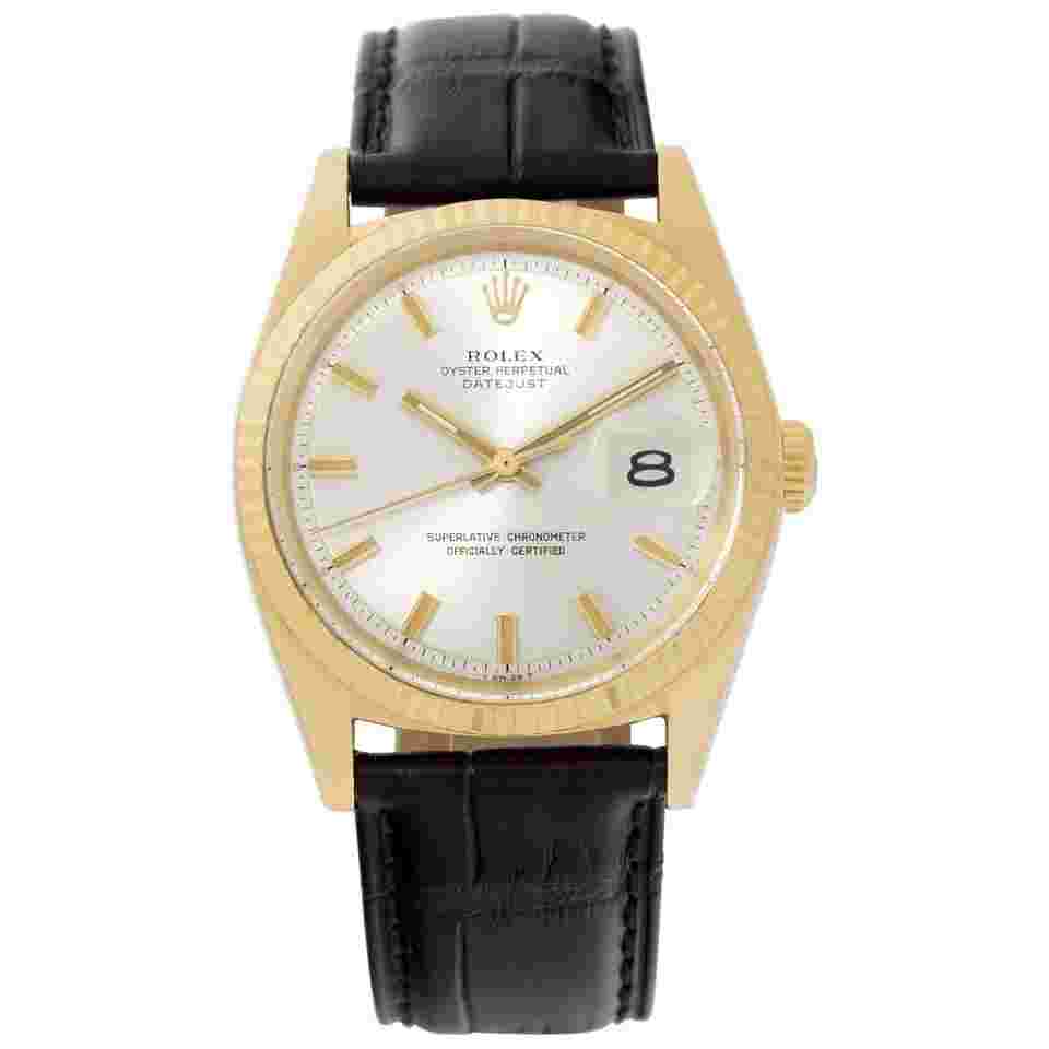 Rolex Datejust 36
1601 14k 36mm watch