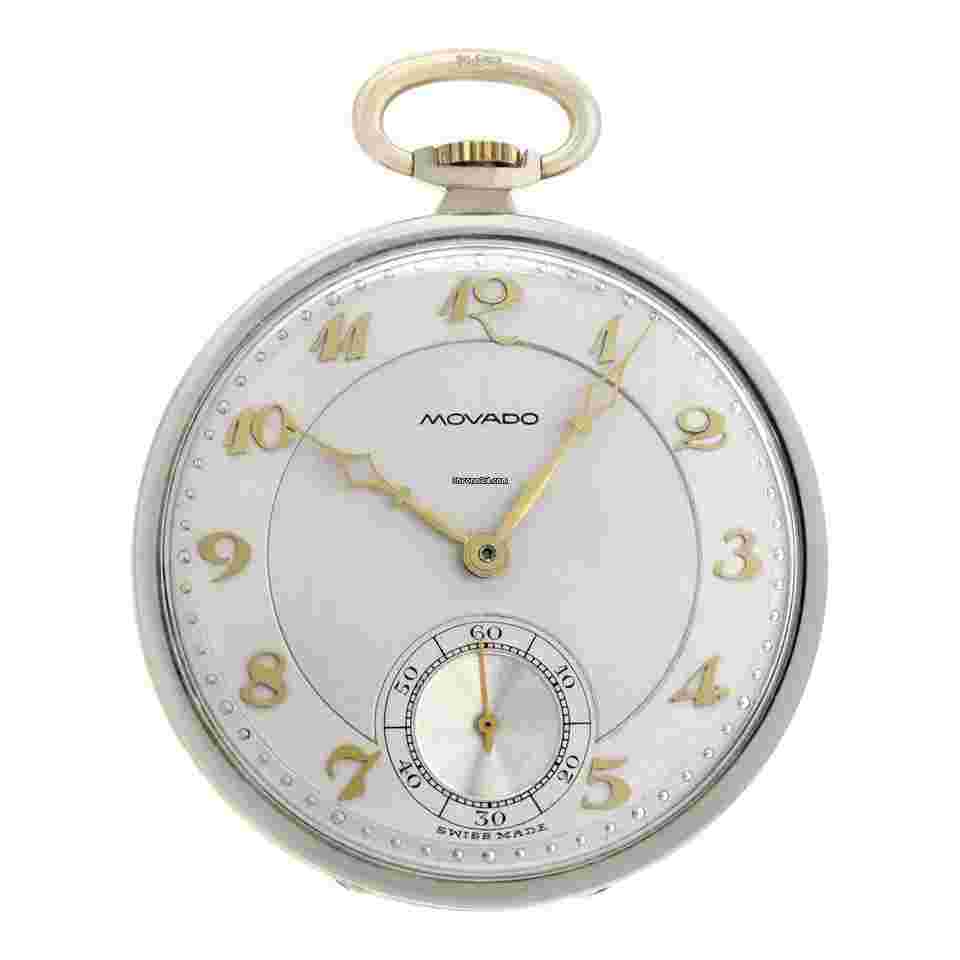 Movado
pocket watch 7163 18k 42mm watch
