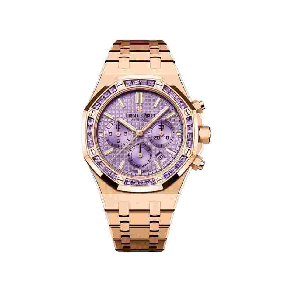 Audemars Piguet Royal Oak Chronograph
26319OR.AY.1256OR.01 Chronograph Amethyst Dial
