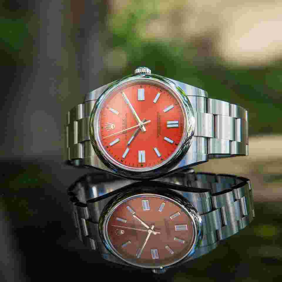 Rolex Oyster Perpetual 41
2021 Oyster Perpetual 41mm Discontinued Coral Red 124300