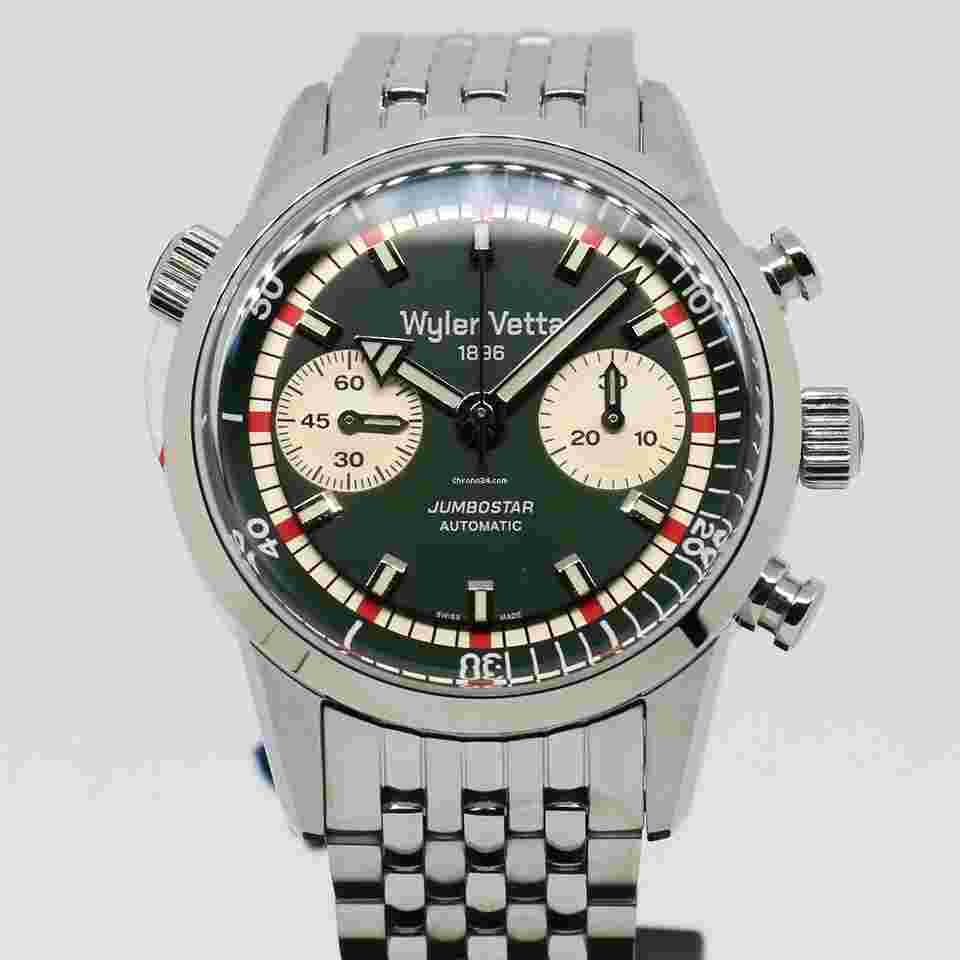 Wyler Vetta
                           
                                 SECONDO POLSO Wyler Vetta Jumbostar Crono 40 mm WV0277