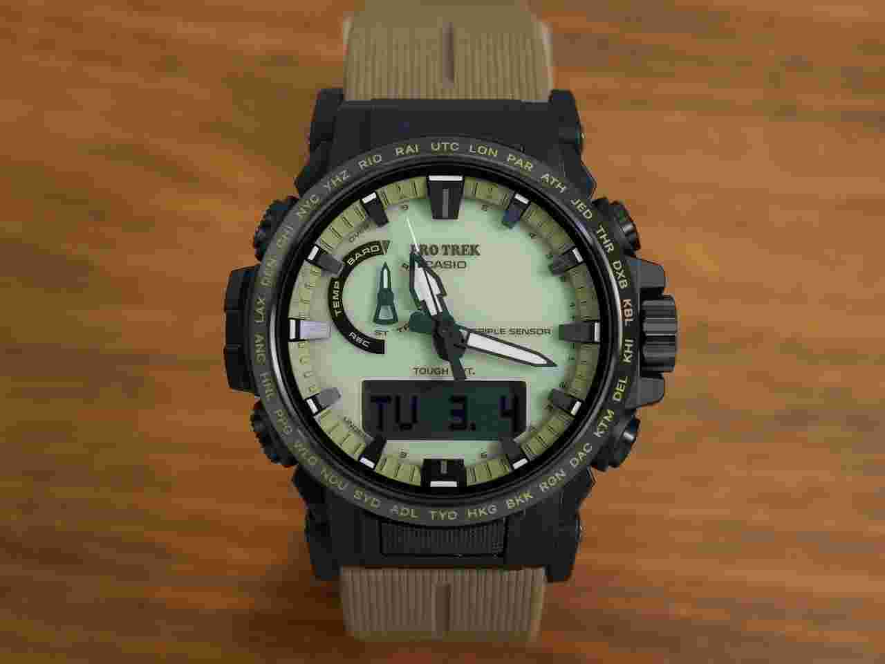 Casio Pro Trek PRW-61LD-5JF PRW-61LD-5 Quartz protrek solar powered 10ATM watch 2023.10 Release