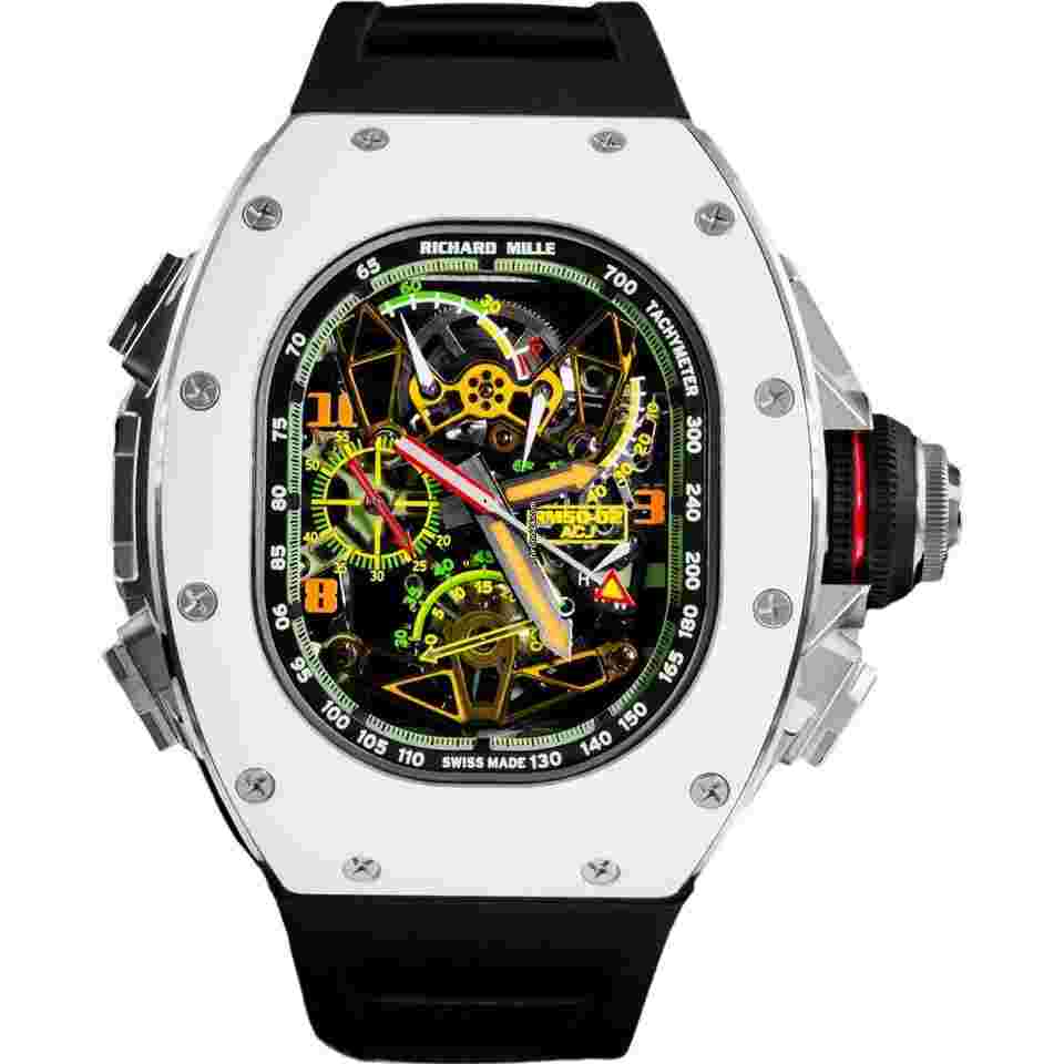Richard Mille
                           
                                 RM50-02 Manual Winding Tourbillon Vibrating Alarm "Airbus Corporate Jets" Limited Edition