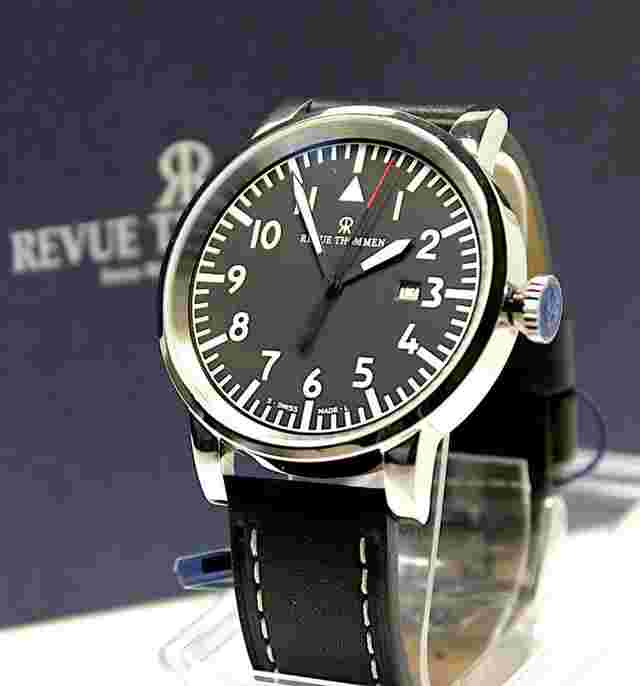 Revue Thommen Airspeed Intrument XXL AUTOMATIC 47mm black
