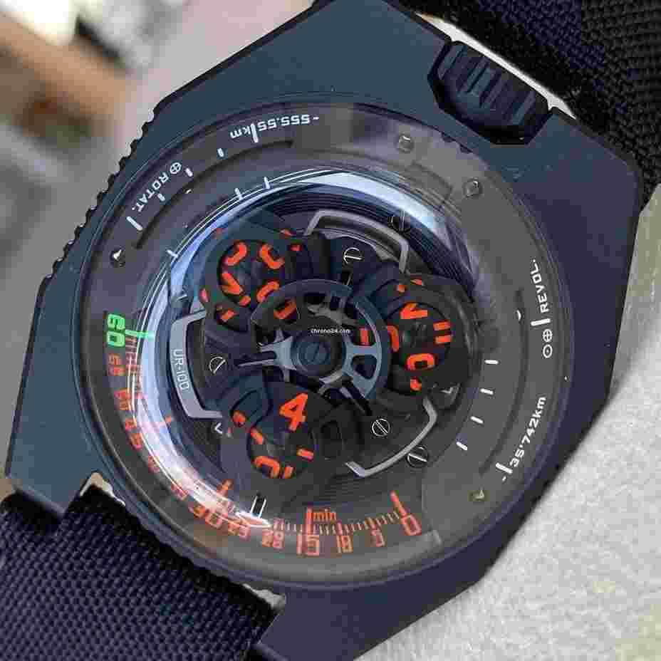 Urwerk
Limited Edition 25 pcs Black Titanium UR-100