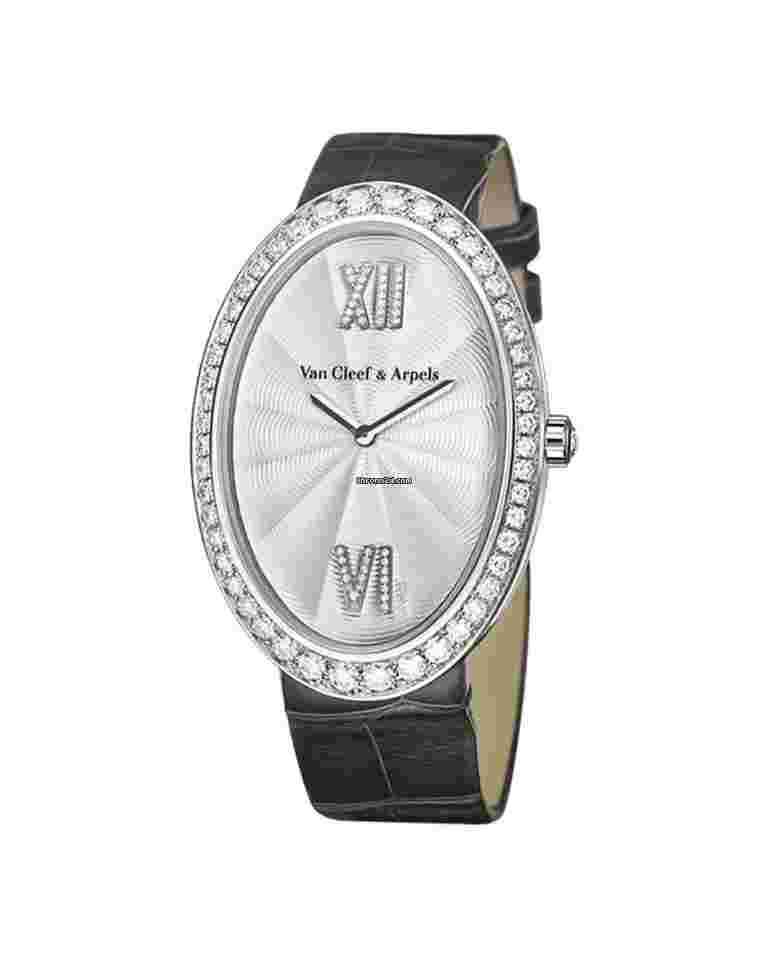 Van Cleef & Arpels
Timeless XL 18K White Gold & Diamonds Lady's Watch