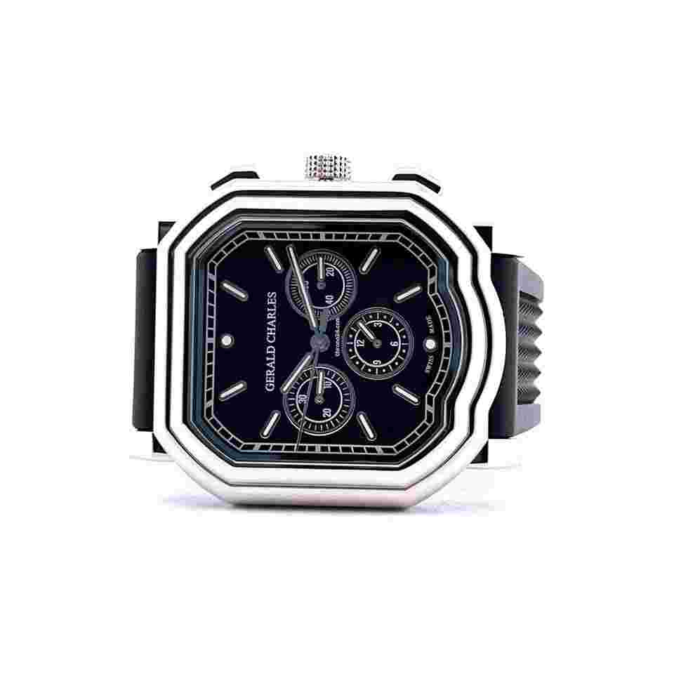 Gerald Charles
                           
                                 MAESTRO GC3.0-A CHRONOGRAPH / like new / Steel / Black / Full Set / 2023