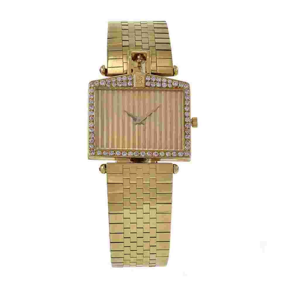Corum
Rolls Royce 18k with Diamonds and Original Gay Freres Bracelet