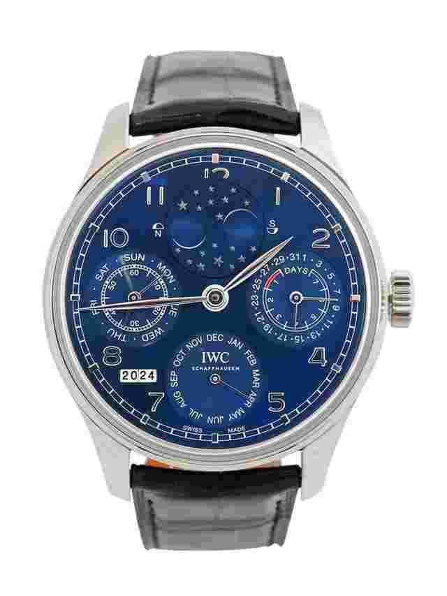 IWC Portuguese Perpetual Calendar IW503401 Serviced by IWC Unworn Since Immediate Dispatch or Collection