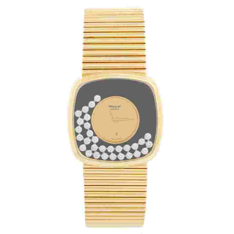 Chopard Happy Diamonds
18k Yellow Gold Black Onyx ref 2164