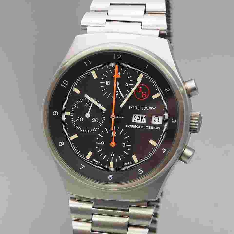 Orfina Porsche Design 7177 3H Military Chronograph Venezuela Army Issue Cal 5100