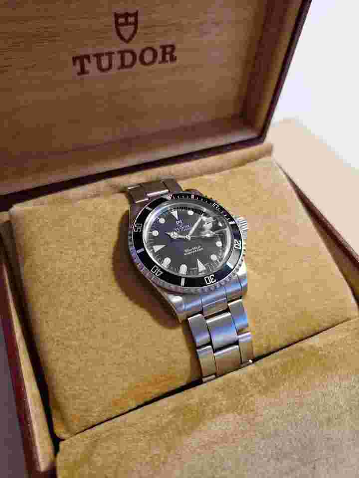 Tudor Submariner
79090 Full Complete Set Including Anchor - Swiss Papers 1994