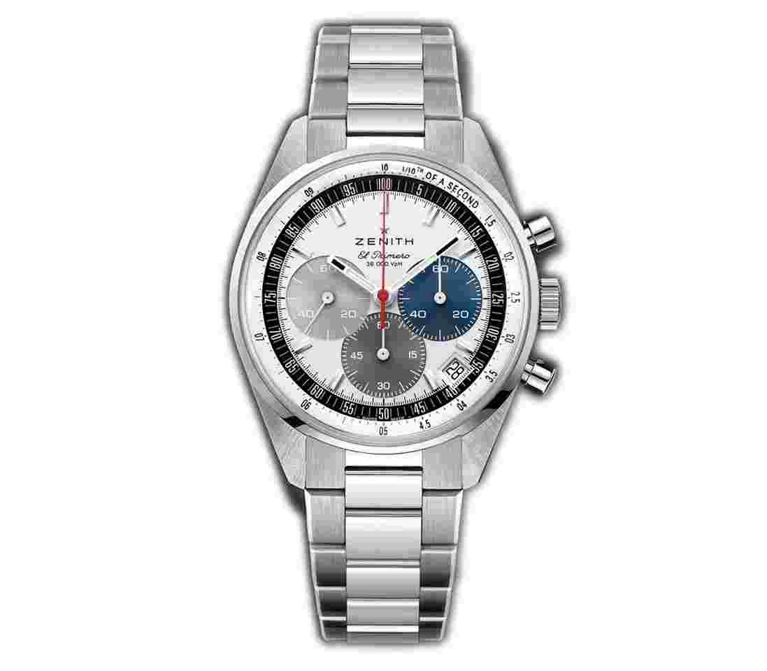 Zenith
Chronomaster 38mm EP Original Tri-Color White Dial on Stainless Steel Bracelet