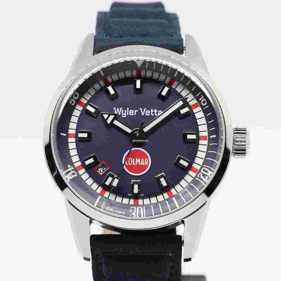 Wyler Vetta
                           
                                 & Colmar Jumbostar Solo Tempo 41mm WV0269 NUOVO