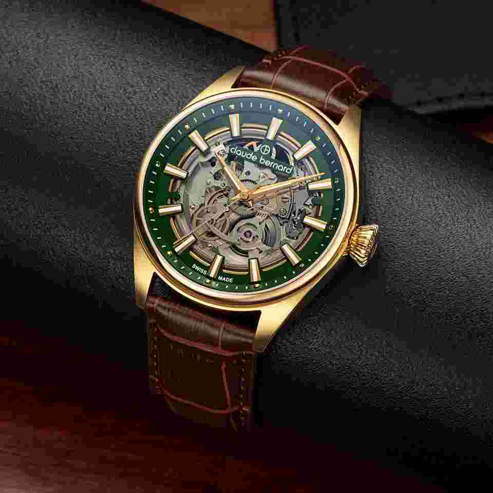 Claude Bernard Proud Heritage Automatic Skeleton - 85309 37JC VID