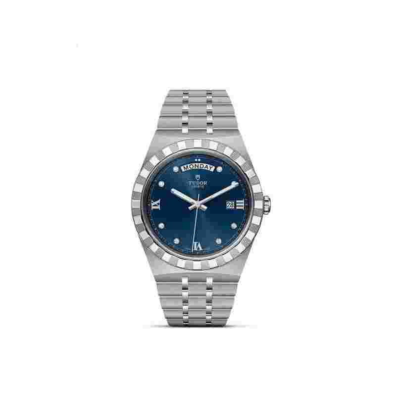 Tudor Royal
Unworn 2024 Royal Steel and Diamond-set 41mm Ref# M28600-0006 box and papers